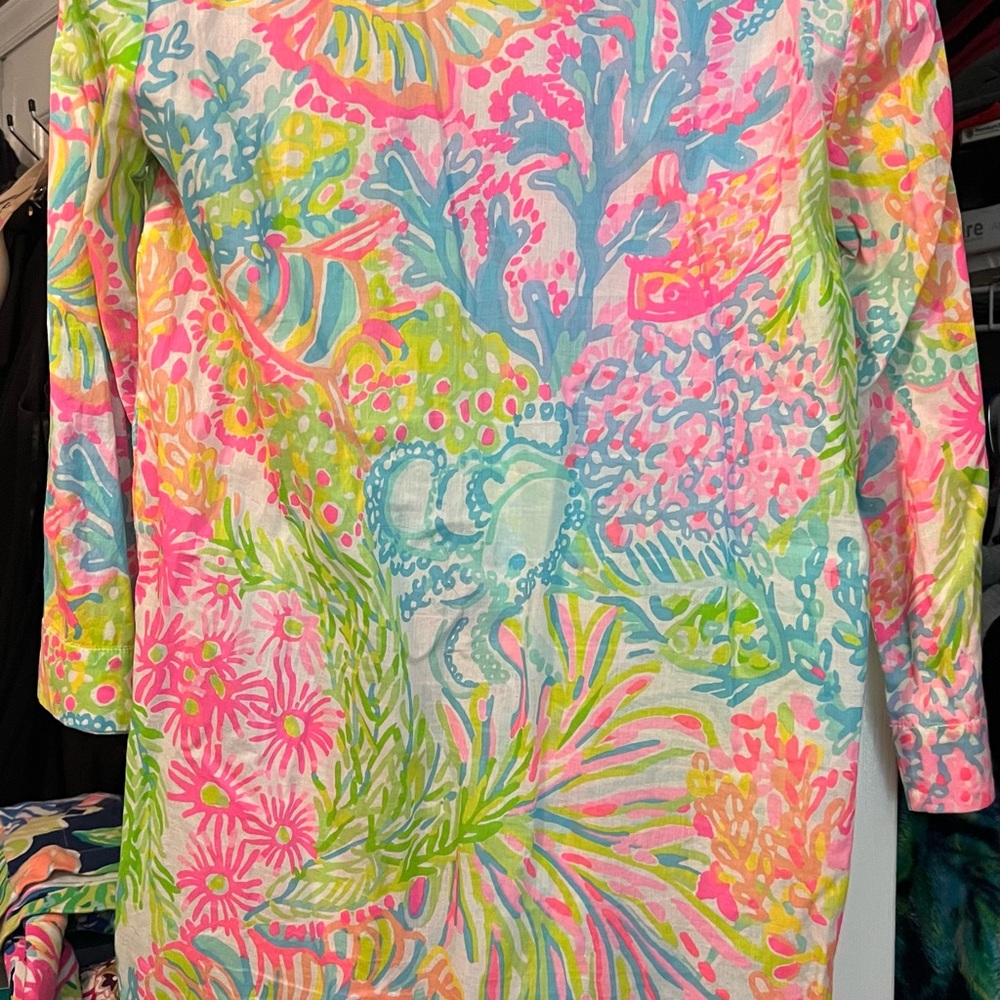 Lilly Pulitzer Multicolor Tunic Top